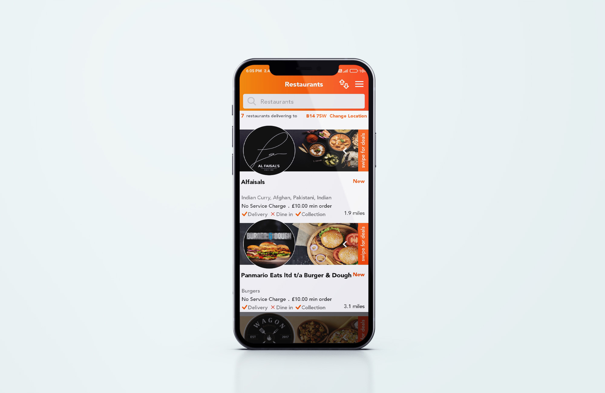 Food Delivery Mobile App Solutions