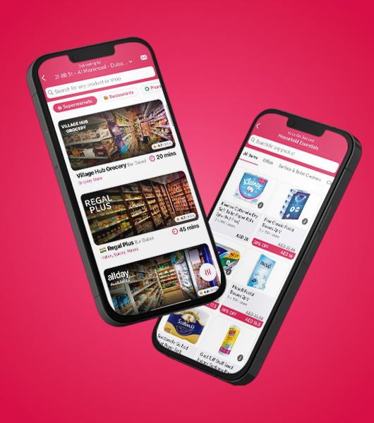 Grocery Delivery eCommerce App Design & Development